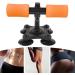 Abdomen Roller Build Muscle Abdomen Roller Exercise Wheel Metal for Home Orange - Buy Online on SooperMarket.com