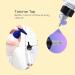 3 PCS Hair Oil Applicator Bottles - 110ml Squeeze Bottle with Scale for Hair Dye - Professional Hairdressing Tool - Buy Online on SooperMarket.com