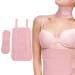 Reusable Bio-Ribinus Oil Pack Set | Double-Layer Castor Oil Wraps for Waist & Neck | Washable Pink Castor Oil Packs - International Shipping Available - Buy Online on SooperMarket.com