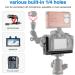 DSLR Camera L Bracket Quick Release Plate | Compatible with Canon Nikon Sony DJI | Vertical Horizontal Switching | Tripod Monopod Stabilizer Plate - Buy Online on SooperMarket.com