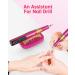 YBLNTEK Cordless Nail Drill Holder Stand Wooden Nail Drill Bits Holder Cuticle Remover Drill Bits Holder Electric Nail File Bits Stand Organizer for Manicure Pedicure Tools Nail Salon Home - Buy Online on SooperMarket.com