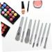 Best Makeup Brush Set for Women - Eye & Powder Applicator - Dark Green - International Shipping Available - Buy Online on SooperMarket.com