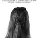Magic Hair Comb Accessories for Women Girls Black Stretchable Beading Double Slide Combs (Black) - Buy Online on SooperMarket.com