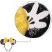Mouse Ears Bow Headbands Shiny Bows Glitter Party Decoration Cosplay Costume for Kids Girls Women Princess Party Decorations Cosplay (Black+Yellow) 2 - Buy Online on SooperMarket.com