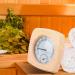 HEEPDD Sauna Room Thermometer & Hygrometer - Premium Wooden Meter for Indoor Use | Best for Sauna & Humidity Control - Buy Online on SooperMarket.com