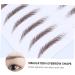 WOFASHPURET Fake Eyebrow Stickers 4pcs Authentic for Semi Supplies Men Grooming Brow Shaper Like Tools Stimulation Fake - Buy Online on SooperMarket.com