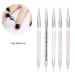 Nail Drill & Dekaim 5PCS Double Heads Crystal Dotting Tools - Premium Nail Art Paint Set for Manicure Enthusiasts | International Shipping Available - Buy Online on SooperMarket.com