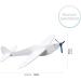 Twiddlers 24 Styrofoam Gliders - Fun Craft Kits for Kids | Perfect Gifts & Activities for Children's Birthdays - Buy Online on SooperMarket.com