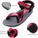 Outpro Women's Flat Trekking & Hiking Sandals - Durable Non-Slip Sports Sandals for Beach & Outdoor - EU Size 43 Red - Buy Online on SooperMarket.com