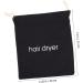 Baluue 4pcs Hair Dryer Storage Bag Curling Hair Dryer Travel Tote Bag Travel Supplies Hair Bag Black Fabric - Buy Online on SooperMarket.com