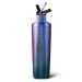 Br Mate ReHydration - 100% Leakproof 25oz Insulated Water Bottle with Straw - Stainless Steel Water Canteen (Dark Aura) 25 oz 25oz Dark Aura