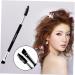 Duo Eyebrow Brush Set - Angled Brow & Mini Eyelash Brushes for Perfect Tinting | multifunctional Beauty Tools for Eyebrows & Lashes - Buy Online on SooperMarket.com