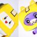 XEANCO LANKYBOX Foxy Plush Toy with Detachable Head Mask - Lankybox Merch - Buy Online on SooperMarket.com