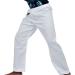 Ronin Karate Pants - White Poly/Cotton Lightweight Martial Arts Pants with Elastic Waist - Buy Online on SooperMarket.com