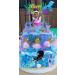 Glitter Mermaid Theme Birthday Cake Topper with Seaweed and Mermaid Cake Cupcake Toppers for Girls Mermaid Themed Birthday Cake Party Decorations. Black - Buy Online on SooperMarket.com