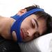 Lightweight Universal Anti Snoring Device Snoring Solution for Chin Dislocation Snoring(Blue)