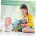 Vaguelly Tear-Resistant Fabric Book Set for Toddlers | Soft Touch & Feel Baby Books | Quiet Book Toys for Babies - Buy Online on SooperMarket.com