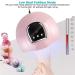 54W UV LED Nail Lamp - Gel Polish Dryer with 18 LEDs, 3 Timers, Auto Sensor, USB Port - Buy Online on SooperMarket.com