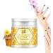 Wax Hand Mask with Natural Honey & Milk - Exfoliating, Hydrating, and Nourishing Gel for Soft and Whitening Hands - 170g - Buy Online on SooperMarket.com