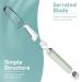Dermaplaning Tool for Women - Durable Face Exfoliation Razor with 4 Blades - Peach Fuzz and Dead Skin Remover - Buy Online on SooperMarket.com