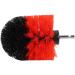 3pcs 3 Colors Drill Brush Replacement Power Scrubber Brush Electric Drill Kit for Bathroom Surfaces Tub Kitchen Shower and Sinks (Red) - Buy Online on SooperMarket.com