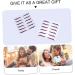 Healvian 12 Pairs Glitter Eyeliner Eyelid Strips Instant Pink Glitter Sticker - Buy Online on SooperMarket.com