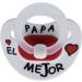 Amos Schnuller-Pack Papa Mama Latex | Premium Baby Pacifier Set - International Shipping Available - Buy Online on SooperMarket.com