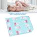Buy Waterproof Breathable Baby Mattress Wrap - Washable & Reusable Diaper Support for Kids & Adults (Blue) | International Shipping Available - Buy Online on SooperMarket.com