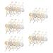 ABOOFAN 20 Sets Hairpin Hair Barrettes for Women Medium Hair Clips for Women Metal Hair Clips for Women Hair Clips Metal Women's Hair Clips Hair Bun Stick Miss Modeling Cage Clamp Alloy