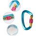 Buy Tompig Heavy Duty Carabiner 25kn - Secure Climbing Clips with Screw Lock for Climbing Hammocks & Dog Lines - International Shipping Available - Buy Online on SooperMarket.com