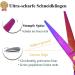 Professional Purple Dragon Hair Scissors Set - 5.5 Inch Iridescent Hairdressing Shears for Men & Women | Sharp Barber Tools for Beginners - Buy Online on SooperMarket.com