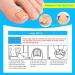 Ingrown Toenail Correction Patch Ingrown Correction Sticker 46 Pieces Ingrown Toenail Correction Patch Care Ingrown Nail Patch for Men Women - Buy Online on SooperMarket.com