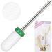 PANA Smooth Top Small Barrel 3/32” Ceramic Bit - Coarse Grit Nail Drill for Acrylic & Gel - Professional & Beginner Use - Fast Removal for Manicure & Pedicure - Buy Online on SooperMarket.com