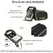AIXIN B-Soul Bike Tube Frame Bag Saddle Bag | Waterproof Green | 6.2Inch Touchscreen Phone Holder for Bicycle Riding - Buy Online on SooperMarket.com