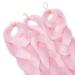 Tess 41 Jumbo Braids - Synthetic Crochet Hair Extensions 3PCs 165g - Pink 104cm - International Shipping Available - Buy Online on SooperMarket.com