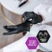 Med Pride Black Nitrile Exam Gloves - 4 Mil Thickness - Pack of 50 Medium Gloves - Latex/Powder-Free for Surgical, Doctors, Hospital & Home Use - Buy Online on SooperMarket.com