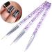 8-Piece Nail Art Jelly Stamper Kit with Scraper and Brushes | Clear Silicone Jelly Stamper for French Tip Nails | Manicure Tools - Buy Online on SooperMarket.com