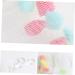 FRCOLOR 10 Pcs Exfoliating Pouch Bags - Red Rose Drawstring Bags for Women - Ideal for Showers & Cleansing | 8x24cm - Buy Online on SooperMarket.com