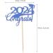 Cabilock 15pcs Graduation Cupcake Topper 2024 Congrats Cupcake Picks Class of 2024 Cupcake Insert Graduation Cupcake Decorations for 2024 Graduation Party Supplies Blue - Buy Online on SooperMarket.com