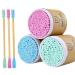 600 Counts Cotton Swabs Natural Double Tipped Organic Cruelty Free Ear Buds D07