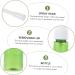 FOMIYES 80 Pcs 15ml Travel Spray Bottles - Fine Mist Sprayer for Nasal Irrigation - Empty Green Pet Bottles - Buy Online on SooperMarket.com