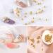 3D Mixed Nail Art Steel Studs Mini Metal Caviar Beads - Gold, Silver, Rose Gold - DIY Manicure Decorations - Buy Online on SooperMarket.com