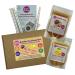 Fruity Passion Fruit with Mango Popping Bobas Bubble Tea Kit 3 to 6 Drinks Passion Fruit and Mango