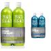 Bed Head by Tigi Urban Antidotes Re-Energise Daily Shampoo and Conditioner 2 x 750 ml & 750ml Pack of 2 - Urban Antidotes Recovery Moisture Shampoo And Conditioner Set