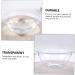 Didiseaon 2 Pcs Lace Washbasin Bathroom Face Basin Cleaning Basin for Home Washing Basin for Face Home Face Basin Vegetable Wash Bowl Baby Wash Bowl Washing Dishes Tub Pp Portable Wash Basin 23x23cmx2pcs Transparentx2pcs - Buy Online on SooperMarket.com