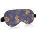 Haskirky Light Blocking Eye Mask Breathable and Adjustable Adult Men and Women Travel on Business Trips Yoga Meditation Light Smooth Comfortable Eye Mask Office Deep Sleep Goodies Bears Toy Paisley