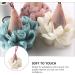 1pc Ice Cream Bath Ball Body Scrubber Sponge Ice Cream Loofah Sponge Mesh Pouf Bath Sponge Body Exfoliator Mesh Bath and Shower Sponge Men Body Wash Polyester Gel Girl Child White - Buy Online on SooperMarket.com