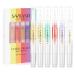 SAVILAND Cuticle Oil for Nails 6PCS Cuticle Oil Pen for Nail Growth Treatment - Nail Strengthener for Thin Nails and Growth Nail Oil Home Nail Care Kit Pedicure Supplies Manicure Tools 0.08 Fl Oz (Pack of 6)