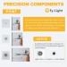 Fy-Light Airbrush Kit with Compressor for Makeup, Tattoos, and Cake Decorating - Black - Buy Online on SooperMarket.com