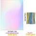 Cellophane Sweet Bags 100 Pcs 13x18cm Cellophane Party Bags with 100 Pcs Colored Twist Ties for Candy Treat Cookie Kids Party Gift Bags - Buy Online on SooperMarket.com